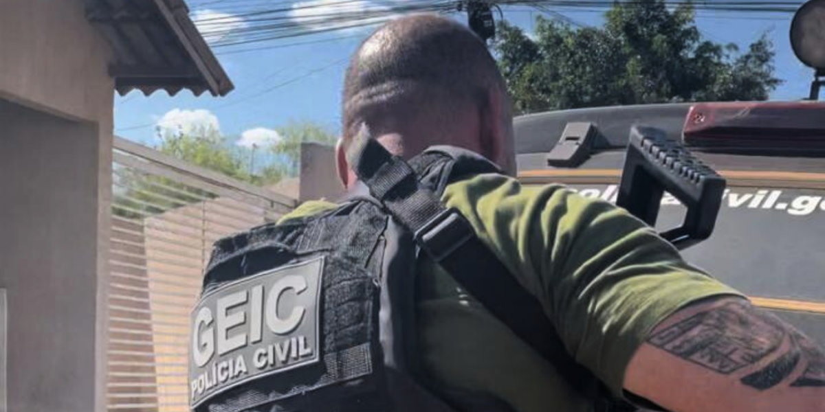 PCGO prende homem condenado por roubo a mão armada após troca de informações entre equipes de Posse e Luziânia