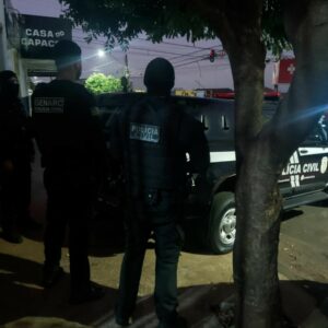 PCGO prende dez pessoas envolvidas em uma associação criminosa do tráfico de drogas em Rio Verde