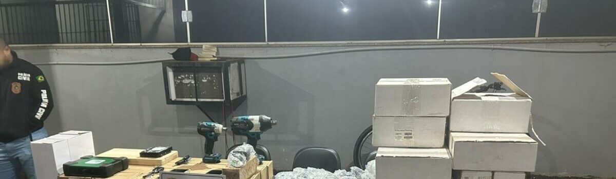 Operação integrada prende ex-funcionários de multinacional investigados por furtar R$ 700 mil em equipamentos agrícolas, em Rio Verde