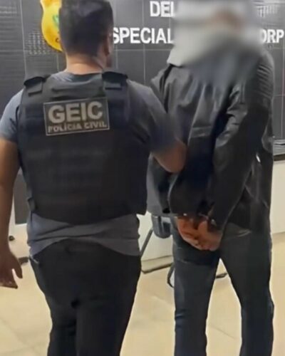 PCGO prende homem condenado por roubo a mão armada em Posse (GO)