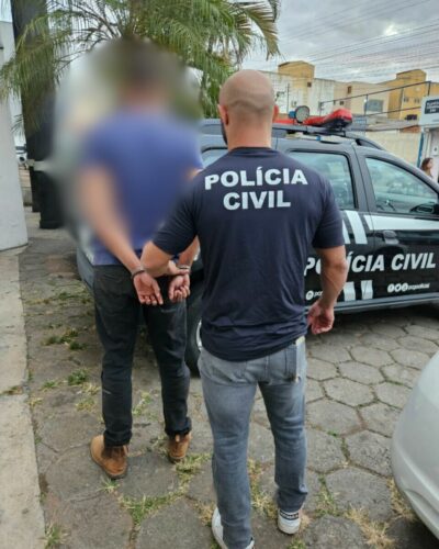 PCGO prende homem por descumprir medida protetiva e tentar coagir vítima em Aparecida de Goiânia