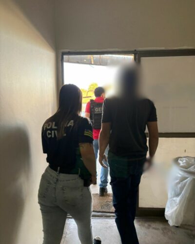 PCGO prende investigado por esfaquear duas pessoas e agredir outra em Iporá