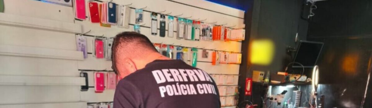 Polícia Civil cumpre três mandados de buscas em investigação de roubo de motocicleta, em Aparecida de Goiânia