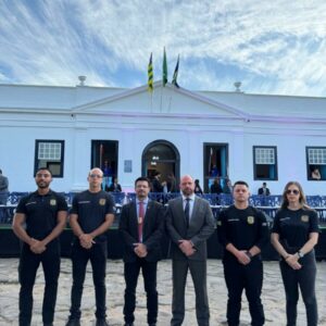 Polícia Civil participa da solenidade de transferência simbólica da capital para a Cidade de Goiás