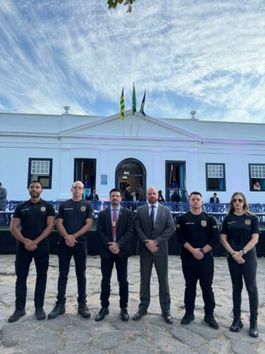 Polícia Civil participa da solenidade de transferência simbólica da capital para a Cidade de Goiás