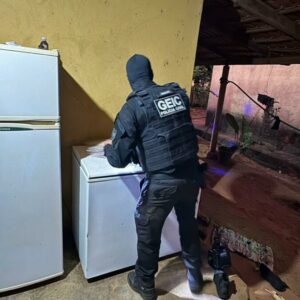 Polícia Civil prende condenado foragido por feminicídio brutal e apreende arsenal com mais de 600 munições e várias armas 