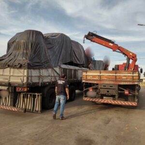 Polícia Civil recupera carga de bobinas de fio de cobre furtas na BR 153, em Aparecida de Goiânia