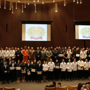 Policiais civis de Goiás concluem curso e participam de formatura do Caesp 2025