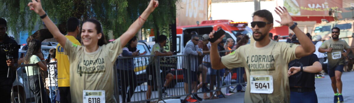 Polícia Civil realiza 4ª Edição de Corrida de rua em Formosa