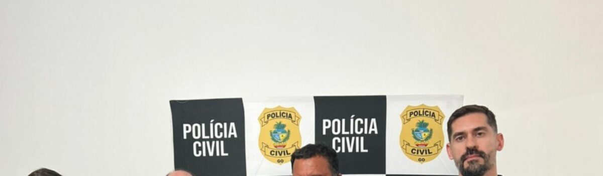 Delegado-Geral da Polícia Civil de Goiás faz visita técnica à Delegacia de Polícia de Aruanã