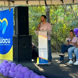 Agosto Lilás: PCGO participa de palestra e blitz educativa em Uruaçu pelo fim da violência à mulher