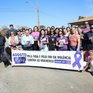 Forças de Segurança e Prefeitura de Planaltina fazem blitz educativa contra a violência doméstica à mulher