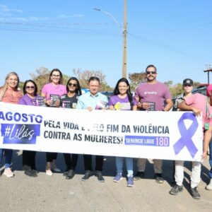 Forças de Segurança e Prefeitura de Planaltina fazem blitz educativa contra a violência doméstica à mulher