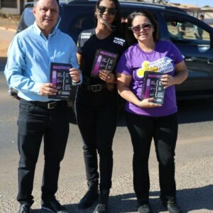 Forças de Segurança e Prefeitura de Planaltina fazem blitz educativa contra a violência doméstica à mulher