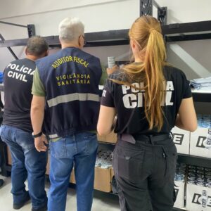 Operação Snus; PCGO apreende mais de 8 mil sachês de nicotina com grande poder de dependência avaliados em R$ 1,3 milhão