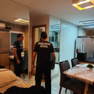 PCGO cumpre mandado de busca contra investigado por fraude em postos de combustíveis