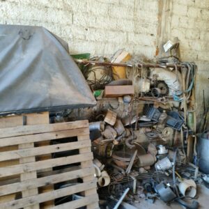 PCGO cumpre mandado de busca em ponto de receptação de cabos furtados em Caldas Novas