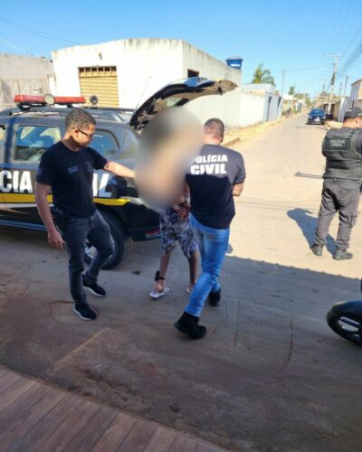 PCGO cumpre mandado de prisão preventiva contra investigado por violência doméstica e tráfico em Formosa