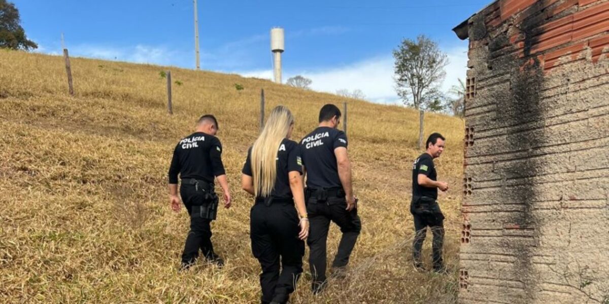 PCGO apreende armas de pressão em Anicuns com sobrinho investigado por ameaçar familiar