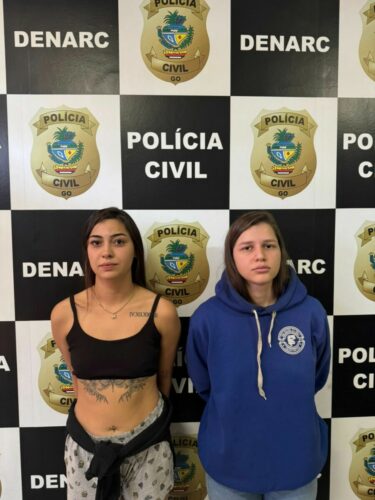 PCGO desarticula laboratório de drogas e prende em flagrante duas mulheres na capital