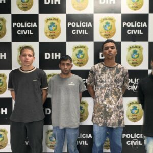 PCGO prende 4 investigados por execução com tiro e facão após emboscada em Goiânia