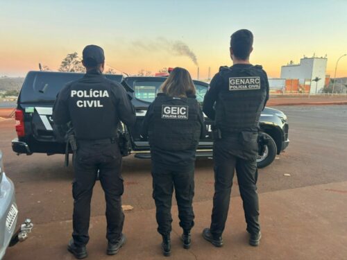 PCGO prende em MG foragido de GO por tráfico de drogas e corrupção de menores