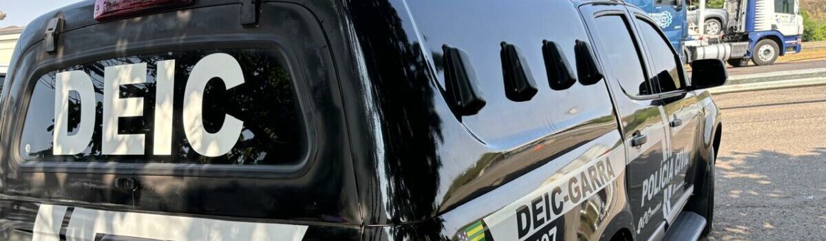 PCGO prende foragido com três mandados de prisão em aberto por furtos a obras em Goiânia e Região Metropolitana