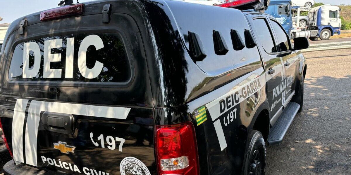 PCGO prende foragido com três mandados de prisão em aberto por furtos a obras em Goiânia e Região Metropolitana