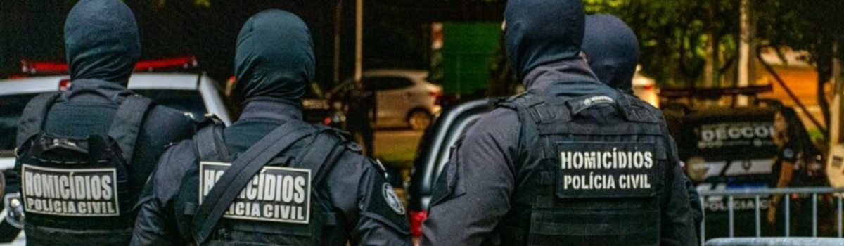 PCGO prende investigado por homicídio ocorrido em Goiânia