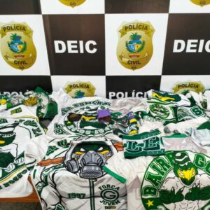 PCGO prende líder de torcida organizada por tráfico de drogas e roubo em Goiânia