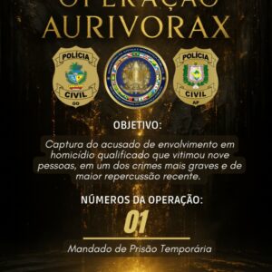 PCGO prende no DF mandante de chacina ocorrida no Amapá