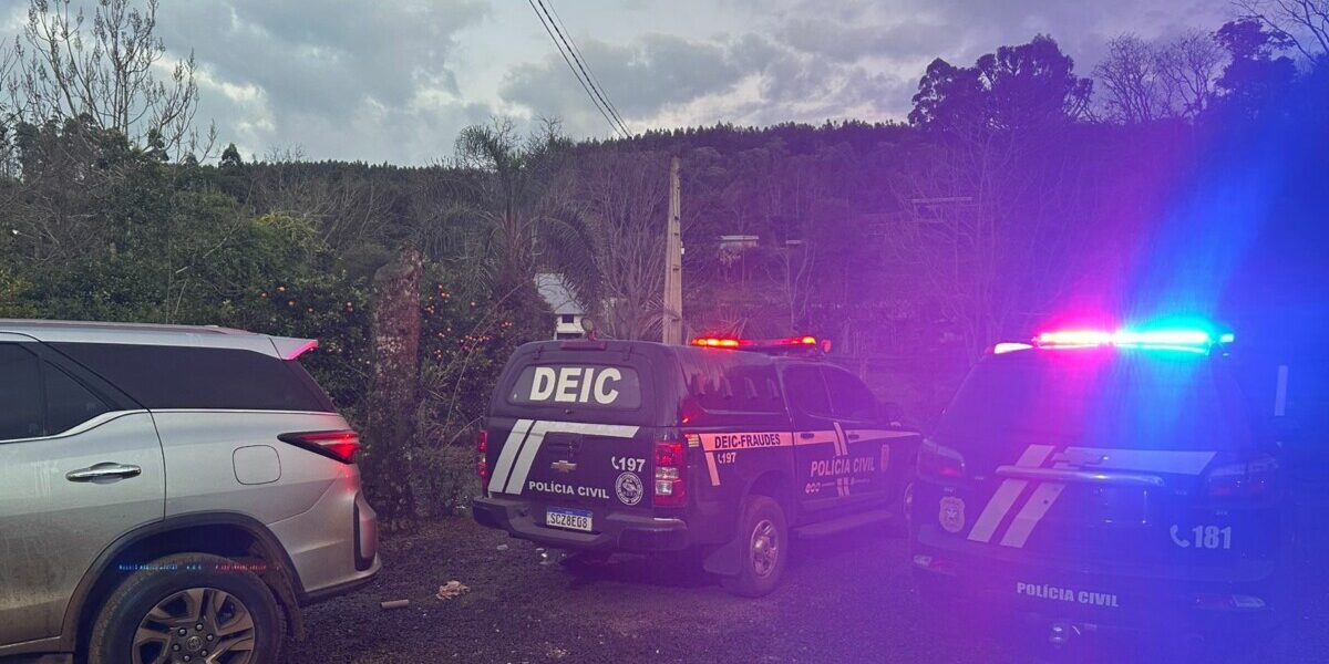 PCGO sequestra R$ 1 milhão e cumpre mandados em GO, MG e SC contra grupo que aplicava golpes com carros de luxo