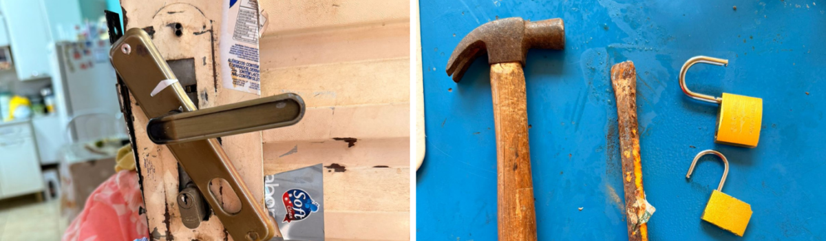 PCGO prende neto que furtou e causou danos na casa da avó em Luziânia