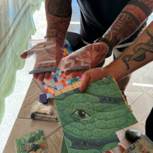 Operação cumpre buscas e localiza estufa, em residência de Cavalcante, com centenas de mudas de maconha