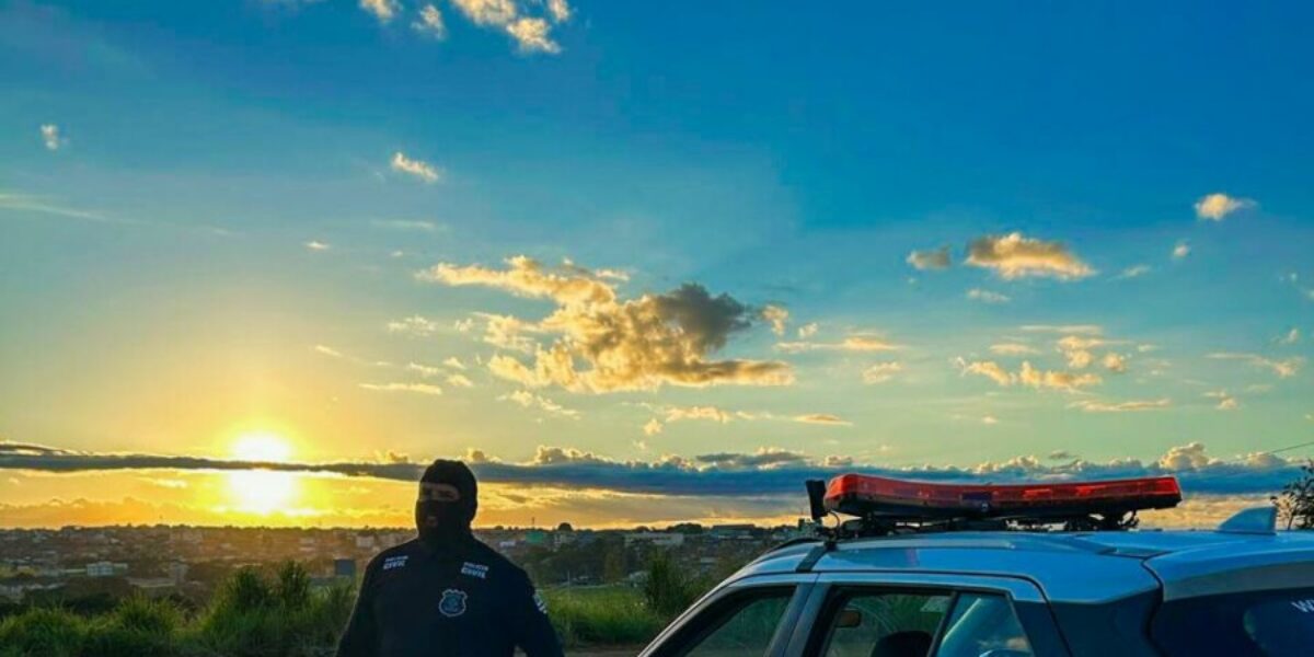 PCGO apreende adolescente suspeito de ato infracional análogo a roubo com faca em Cidade Ocidental