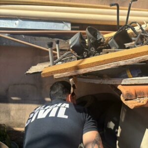 PCGO cumpre mandado de busca e apreensão em imóvel suspeito de tráfico em Morrinhos