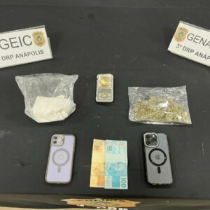 PCGO deflagra 10ª fase da operação “Boca Fechada” e prende homem por tráfico de drogas