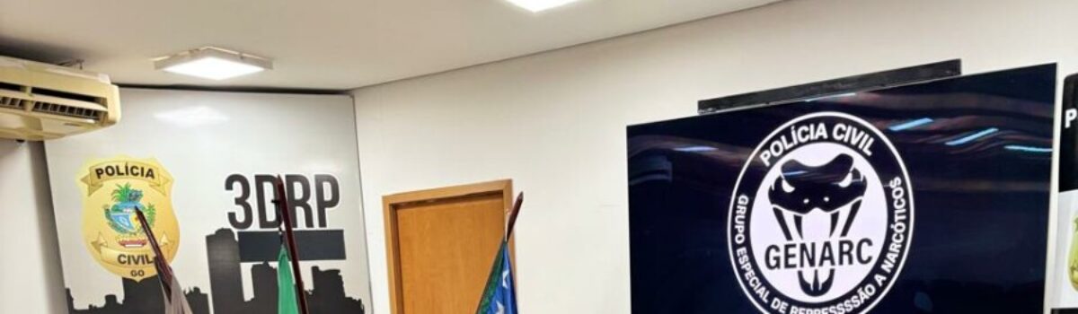 PCGO deflagra a 11ª fase da Operação Boca Fechada e apreende drogas em condomínio de Anápolis