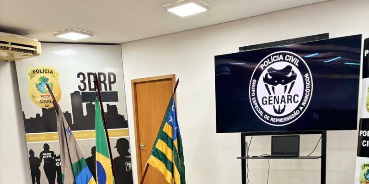 PCGO deflagra a 11ª fase da Operação Boca Fechada e apreende drogas em condomínio de Anápolis