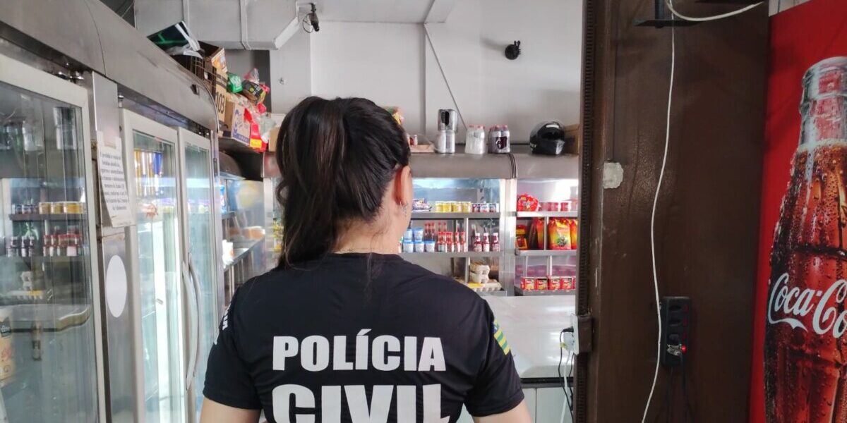 PCGO deflagra nova fase da Operação “Olho Vivo” e interdita estabelecimento comercial