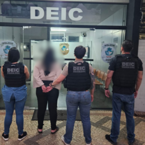 PCGO e PCDF localizam e prendem uma integrante de organização criminosa especializada em fraudes bancárias