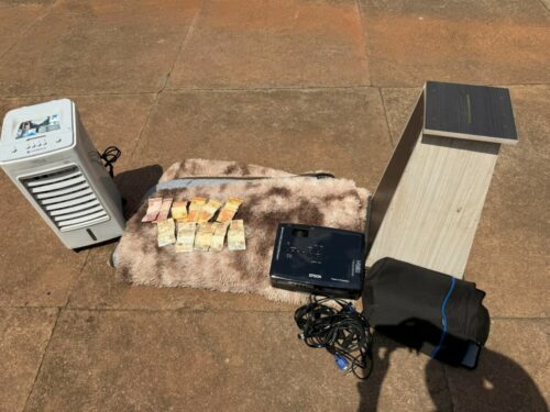 PCGO e PMGO prendem autor de furto à igreja em Montividiu do Norte