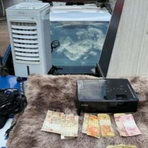 PCGO e PMGO prendem autor de furto à igreja em Montividiu do Norte