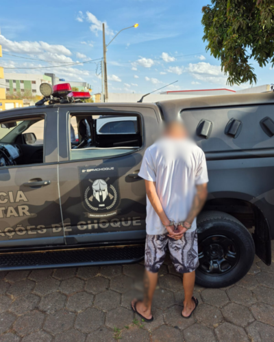PCGO e PMGO prendem foragido faccionado investigado por homicídio ocorrido em Novo Gama