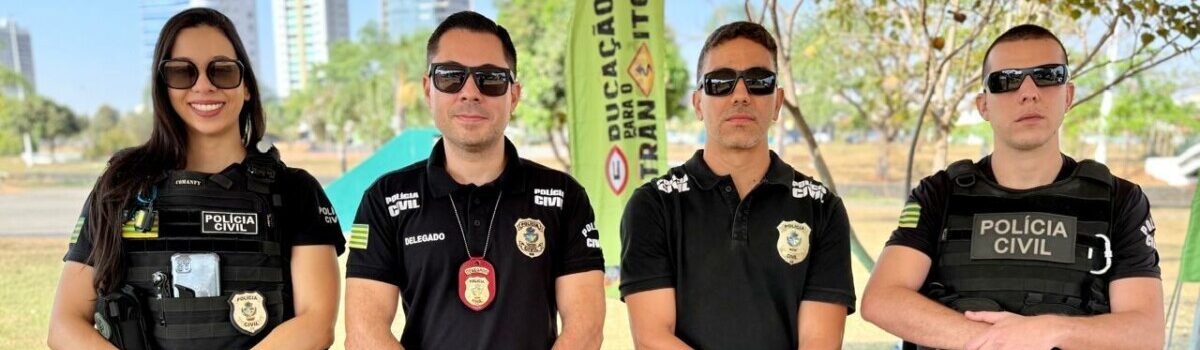 PCGO e forças de segurança realizam blitz educativa na Semana Nacional do Trânsito em Rio Verde