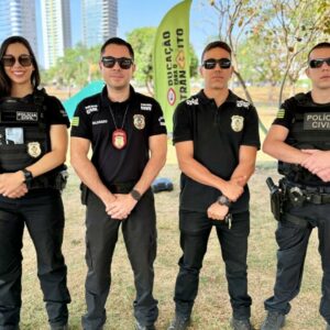 PCGO e forças de segurança realizam blitz educativa na semana nacional do trânsito em Rio Verde