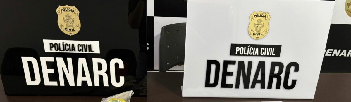 PCGO fecha “boca de fumo” e recupera diversos objetos furtados em Goiânia