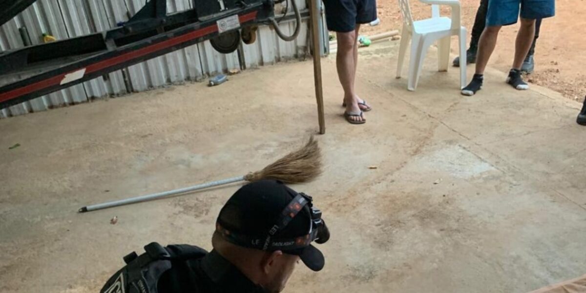 PCGO prende autor de homicídio após operação em zona rural de Niquelândia