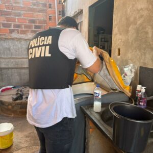 PCGO prende casal por tráfico de drogas em casa próxima a ginásio de esportes em Pontalina