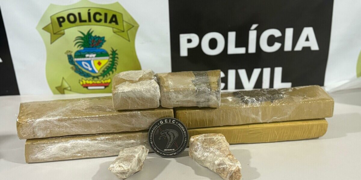 PCGO e PMGO prendem dupla em flagrante por tráfico de drogas em Cristalina
